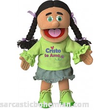 14 Cristo Te Ama Hispanic Girl Christian Ministry Hand Puppet B00NKZ2FCS